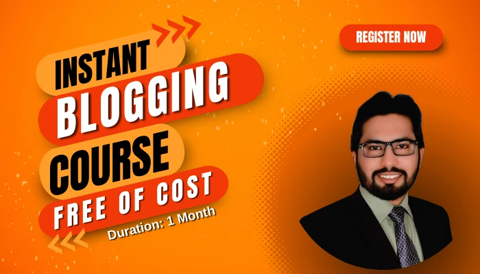 Instant Blogging course